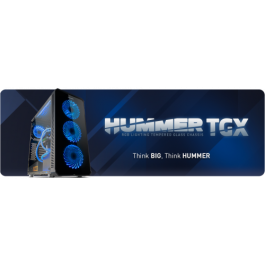 Caja Semitorre ATX Nox Hummer TGX Negro