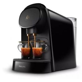 Cafetera de Cápsulas Philips L'Or Barista LM8012/65/ Negro Piano/ Compatible cápsulas Nespresso y L'OR/ Incluye 50 Cápsulas