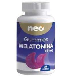 NEO Melatonina 1,9 mg Gummies con Vitamina B6 para Reducir el Tiempo de Conciliar el Sueño Sabor Mora 36 Unidades Precio: 16.5. SKU: B1629Q2G5G