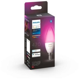 PHILIPS Hue White & Color Ambiance - Bombilla de llama LED inteligente E14 - 5.5W - Compatible con Bluetooth Precio: 78.69000018. SKU: S7808909