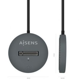 AISENS - USB-C DOCK M.2 (NGFF) ASUC-M2D014-GR SATA/NVME A USB3.1 GEN2, GRIS