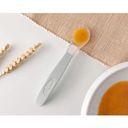 KioKids Cuchara Silicona Gris Step 2 +4 Meses, Apto Lavavajillas Precio: 3.50000002. SKU: B1985CEMNV