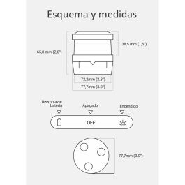 Baliza de Emergencia V16 conectada DGT 3.0 Neoway T-912