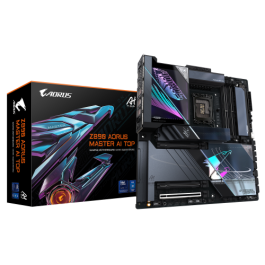Placa Gigabyte Z890 Aorus Master Ai Top,Intel,1851,Z890,4Ddr5,256Gb,2Thunderbolt,4Sata3+4M.2,2Lan10Gb+Wifi7+Bt5.4,14Usb3.2,E-Atx