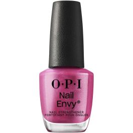 OPI NAIL ENVY Esmalte Tratamiento Fortalecedor Uñas #Powerful Pink - 95% más fuertes, protege desconchado y roturas, vegano 15 ml