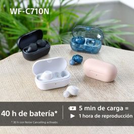 Auriculares Inalámbricos con Estuche de Carga Sony WFC710NW BLANCO Blanco