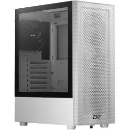 XPG ATX Midi Tower weiß Glas Torre Media Blanca con Panel de Vidrio Templado y 4 Ventiladores de 120mm, Compatible con ATX/mATX/ITX Precio: 80.59000026. SKU: B1BQ7AC3WR
