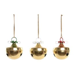 Bola de Navidad Home ESPRIT Blanco Rojo Verde Dorado Metal (3 Unidades) Precio: 40.88999948. SKU: B14HTHESX8