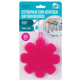 Je cherche une Idee Estropajo de Silicona con Forma de Flor, Doble Cara (Suave/Raspadora), Higiénico, Antirayaduras y Ventosa para Baño/Cocina Precio: 2.50000036. SKU: B1GHHGJ2LS