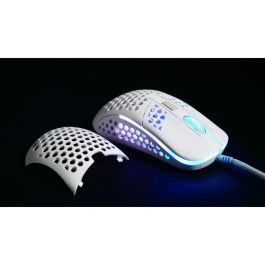 Cherry MSM M42 Xtrfy Ratón gaming RGB con cable, blanco