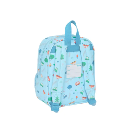 Mochila Infantil Safta Coches Azul 22 x 27 x 10 cm