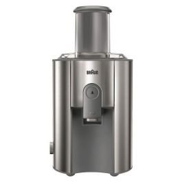 Braun J700 MultiQuick 7 Centrífuga Acero Inoxidable 1000W - 2 Velocidades, 1.25L Recolector Jugo, 2L Pulpa, Chimenea 75mm