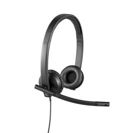 Logitech Auricular Biaural Estereo Con Micrófono, Usb - H570E Logitech Auricular Biaural Estereo Con Micrófono, Usb - H570E