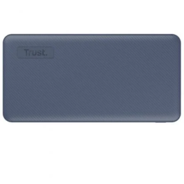 Trust Powerbank 20000mAh 15W Azul, Referencia 25026, Batería Externa de Alta Capacidad para Carga Rápida de Múltiples Dispositivos