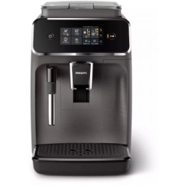 Philips EP2224/90 Cafetera Expreso Automática Serie 2200, 15 Bares, 1500W, Molinillos Cerámicos, Espumador de Leche Clásico, AquaClean