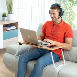 Mesa Plegable Auxiliar Multiuso Muvisk InnovaGoods Mesa Plegable Auxiliar Multiuso Muvisk InnovaGoods
