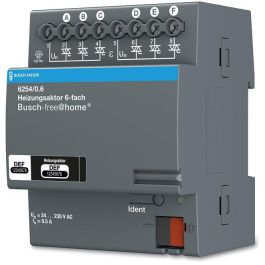 BUSCH JAEGER BJ 6254/0.6 Accionador Termostático 6 Canales Busch-free@home Precio: 213.1052. SKU: B1AKYKNQ9X