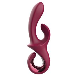 Vibrador Doble Estimulación Dream Toys Glam Rojo