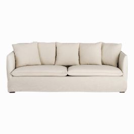 Sofá Taupe Tejido Salón 215 X 92 X 78 cm