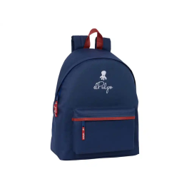 Mochila Escolar El Pulpo Azul marino 33 x 42 x 15 cm Precio: 28.49999999. SKU: B12AMQKJFZ