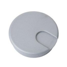 Kondator Pasacables de Mesa Ø 80 mm Plata Kondator Pasacables de Mesa Ø 80 mm Plata