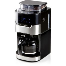 DOMO DO721K - Cafetera 1.5L - 12 tazas - Pantalla LCD, botones táctiles - Molinillo de café integrado - Temporizador - 3 intensidades Precio: 190.57499962490002. SKU: B1GXGDLSXA