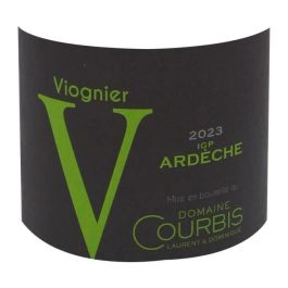 Domaine Courbis 2023 Ardeche Viognier - Vino blanco del valle del Ródano