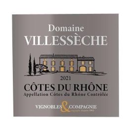 Domaine Villesseche 2021 Côtes du Rhône - Vino blanco del Valle del Ródano