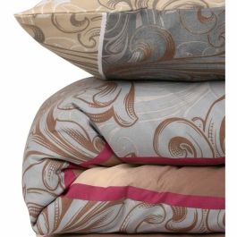 Juego de cama ASI8681181715796 - 1 funda nórdica 220x240 cm + 2 fundas almohada 60x60 cm - Algodón-Poliéster Gris