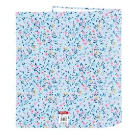 Carpeta de anillas Vicky Martín Berrocal Paraíso Azul Rosa A4 27 x 33 x 6 cm