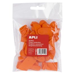 Apli Dedíles Latex Talla M Color Naranja -20U- Precio: 1.49999949. SKU: BIX17192