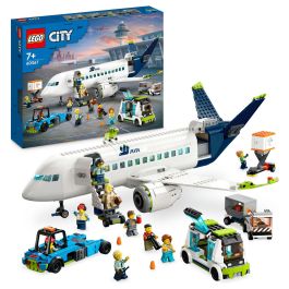 LEGO City Avi3n de Pasajeros 60367, Juego Construcci3n 913 Piezas, 7+ A1os