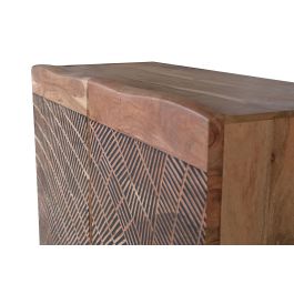 Giner y Colomer Aparador de Madera de Acacia con Patas de Metal, Natural, 90x40x86 cm