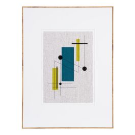 Cuadro Abstracto 2/M Madera Impreso 60 X 3 X 80 cm