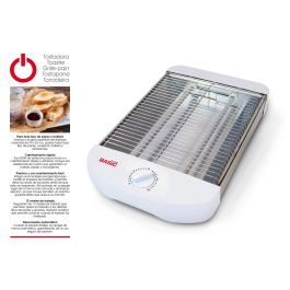 Basic Home Tostadora Plana 560W, 36x26x9.3 cm (4 Unidades)