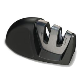 Edm Afilador de cuchillos cerámico - 2 tipos de afilado (piedra fina y gruesa), mango ergonómico, base antideslizante Precio: 6.7899997. SKU: S7916554