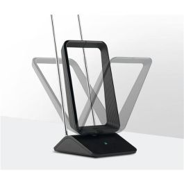 One For All Antena Interior TV Amplificada FHD 5G, Recepción Óptima de TDT y DVB-T/T2 con Filtro de Bloqueo 4G/5G One For All Antena Interior TV Amplificada FHD 5G, Recepción Óptima de TDT y DVB-T/T2 con Filtro de Bloqueo 4G/5G