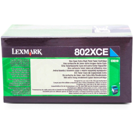 Lexmark 80C2XCE Tóner Láser Original Negro 4000 Páginas