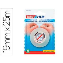 Tesa Film Cinta Adhesiva Transparente Corte Sin Tijeras 19 mm X 25M Blister Precio: 5.4449996128. SKU: B1458EW8C7