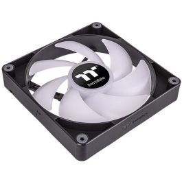 Thermaltake CT140 ARGB Sync - Pack 2 Ventiladores de Carcasa de PC, Hidráulico, 500-1500 RPM, Negro