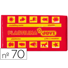 Jovi Plastilina 70 Rojo Unidad Pequeño Pasta Vegetal Moldeable No Mancha Ideal Niños +3 Años Precio: 0.49999983. SKU: B1DHZR9ZAH