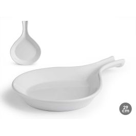 Reposacucharas de porcelana blanca Vessia 29 cm (16 Unidades) Precio: 51.49999943. SKU: B1AWSCKWAN