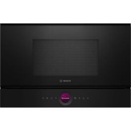 Microondas monointegrable - BOSCH SER8 - BFL7221B1 Negro - Volumen del horno: 21l - 1 modo de cocción - Al 382 x L 594 x P 318 mm