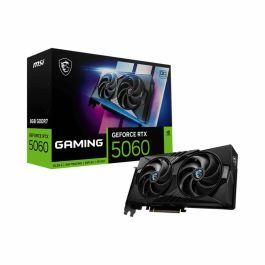 MSI GeForce RTX 5060 Gaming OC NVIDIA Tarjeta Gráfica 8GB GDDR7 PCIe 5.0 con 2 Ventiladores Activos y Resolución 8K Precio: 387.69000039. SKU: B16FLX24T2