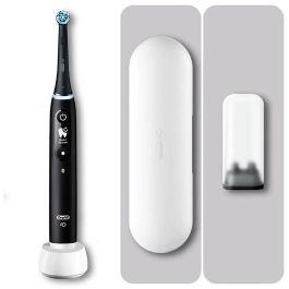 Oral-B iO Series 6 Black Lava - Cepillo de Dientes Eléctrico Recargable con Tecnología Magnética