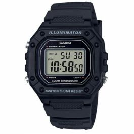 Reloj Hombre Casio W-218H-1AVEF Negro Precio: 30.59000032. SKU: S0449587