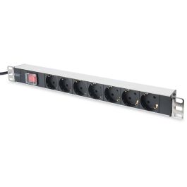 Digitus Regleta de Enchufes de 7 Tomas con Interruptor, Carcasa de Aluminio y Cable de 2m Precio: 44.5900004. SKU: B1F64462AS