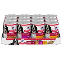 Hill's Science Plan Alimento para Perros Adultos Sabor Pollo, Pavo y Ternera - 12 Latas x 370gr Precio: 46.7900004. SKU: B12RL48Z7Y
