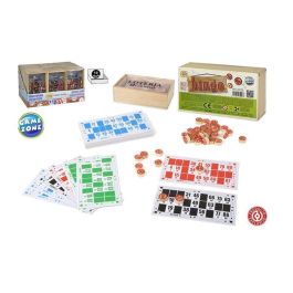 Juego bingo de madera con 36 cartones