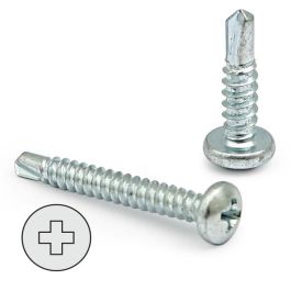 Tornillo Broca Rosca Chapa Cabeza Redon Larg.R/Chapa 16Mm Ø Rosca Chapa 3.9Mm Duver (1000 Unidades) Precio: 14.49999991. SKU: B12ZFR2NBS